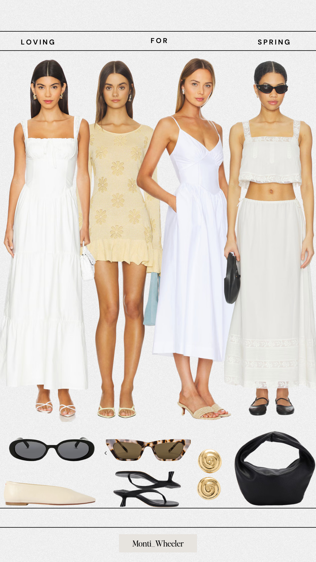 My favorite spring outfit formula:
a beautiful spring dress + simple sandals + oversized sunglasses.

It’s the easiest way to look put together with minimal effort. Sharing some of my favorite spring dresses that feel feminine, timeless, and perfect for warmer days. 

 #LTKSpringSale #LTKootd #LTKWedding