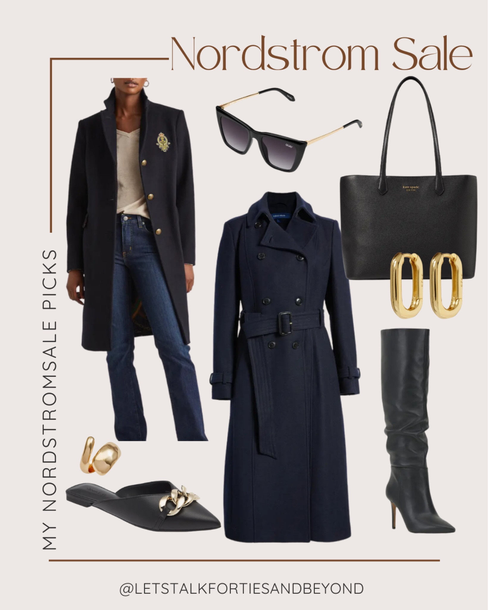 Only a few more days left until  Nordstrom Anniversary Sale is over! 

***Nordstrom sale is going on now until 8/6


All and more are linked below ⬇️ Just scroll to “Shop my Pic” and make sure to hit “Follow” to get my curated styling pics. 😘

#LTKnsale #LTKnordstromsale #LTKneutrals #LTKtransitionalpieces #LTKfalloutfit #LTKautumnoutfit #LTKautumncolors #LTKwoolcoat #LTKgoldjewlry #LTKmidlifestyle #LTKover40style #LTKover50style #LTKover40fashion #LTKover50fashion #LTKrustorange #LTKsuedebooties #LTKmules #LTKmuleslides #LTKblackcoat #LTKblackboots #LTKblacktote #LTKsunglasses

#LTKstyletip #LTKxNSale #LTKitbag