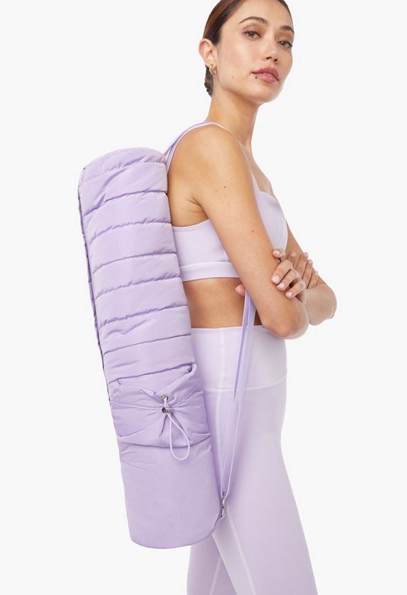 Quilted Yoga Mat Bag | JustFab