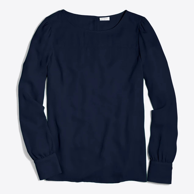 Boatneck top | J.Crew Factory