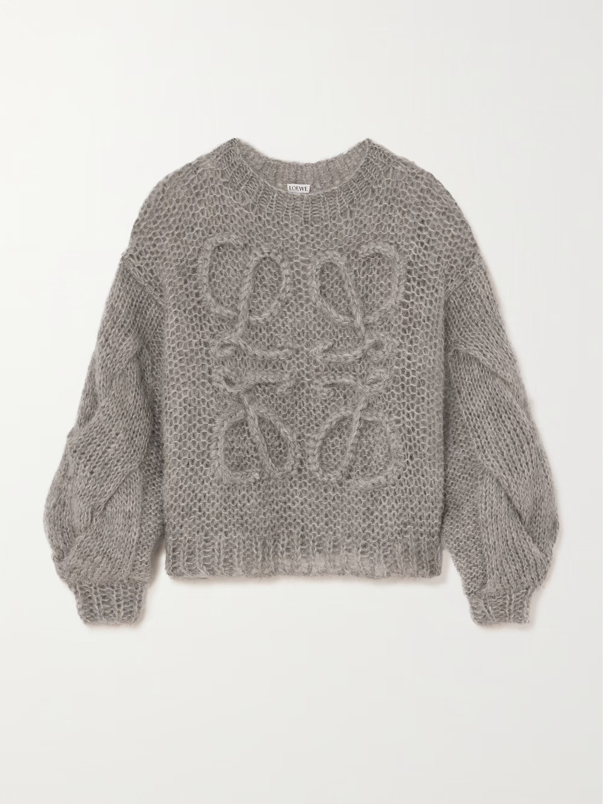 Anagram oversized mohair-blend sweater | NET-A-PORTER (US)