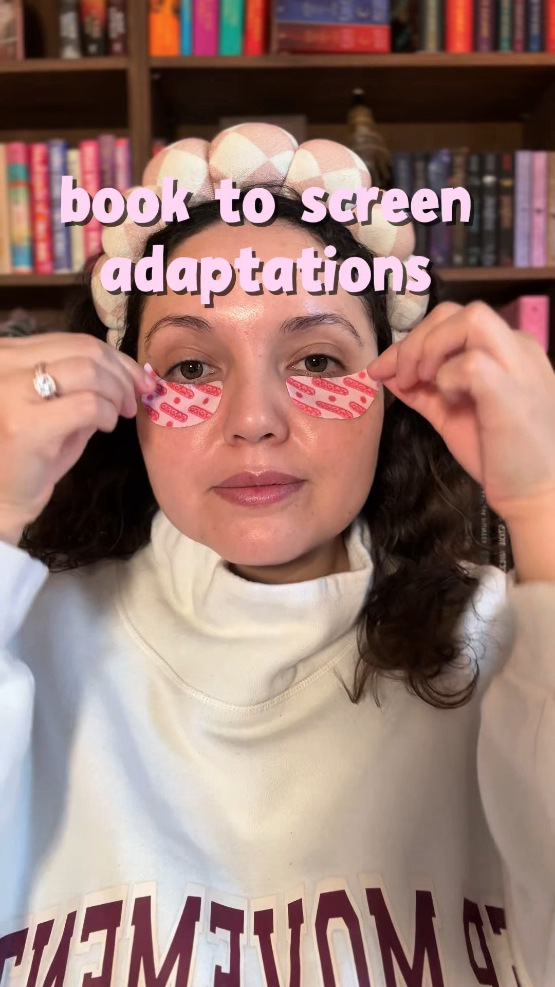 Book to film adaptations 
Grwm while I share the book to film I’m most excited about ✨