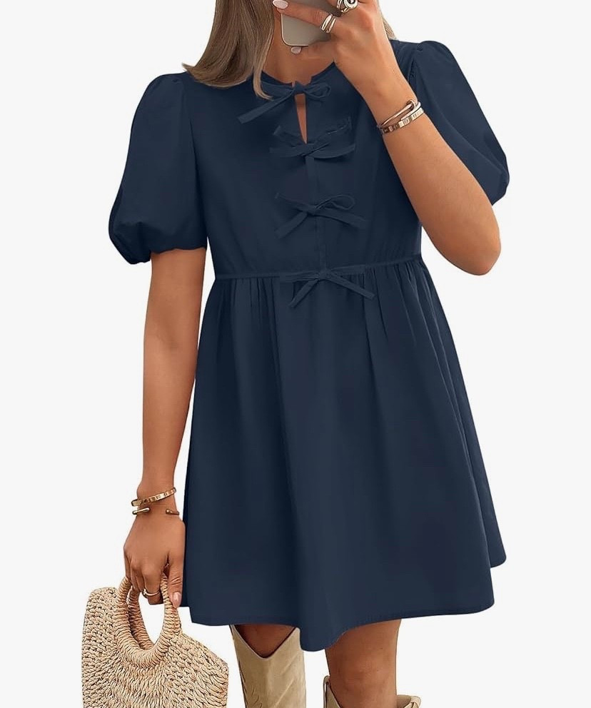 easter dress women - bow dress, comes in more colors ; top bow is functional, other two and pinned closed 


#easteroutfitwomen #springdress #amazon #bowdress #springoutfit #datenight #easter #spring #bridalshower #babyshower

#LTKOver40 #LTKSeasonal #LTKU