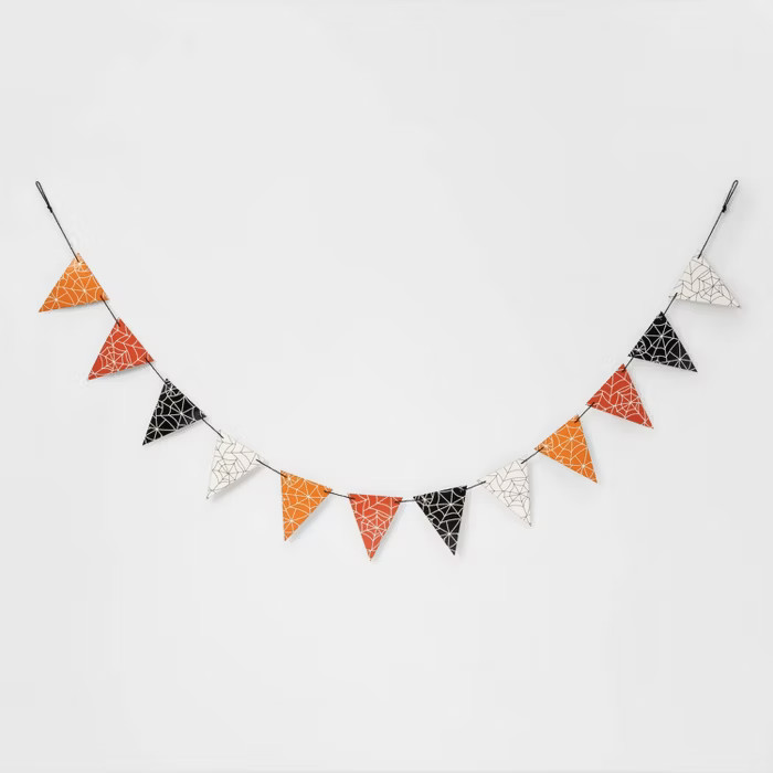 Spiderweb Paper Halloween Garland - Hyde & EEK! Boutique™ | Target