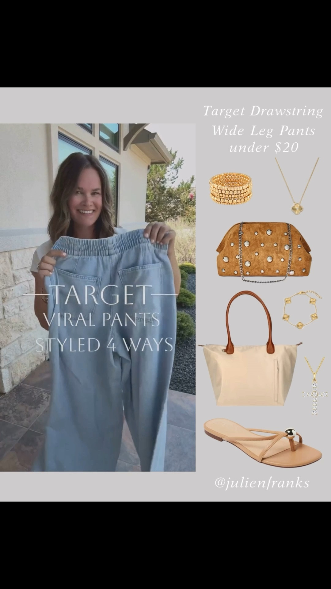 These viral pants are trending on tik tok and flying off the shelves at Target! Shared 4 ways to style them- Affordable $28, comfy and lived in fit- so versatile easy to dress up or down. Also come in white and shorts! 😍🤩
.
#target #targetfinds #targetfashion #affordablefashion #casualoutfit #casualstyle #momstyle #momfashion #everydaystyle #everydayfashion 

#LTKStyleTip #LTKFindsUnder50 #LTKSaleAlert