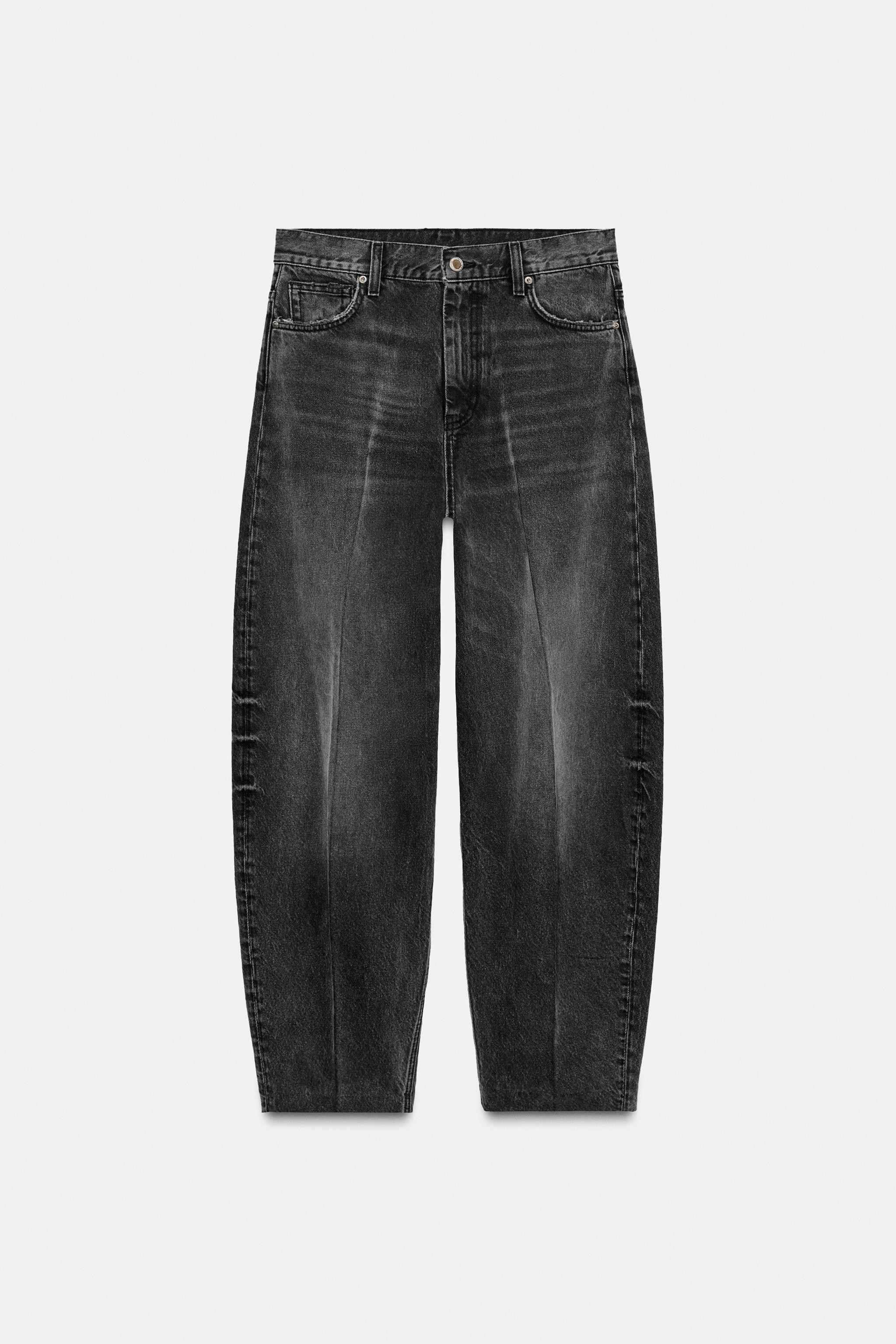 ZW COLLECTION BARREL HIGH-WAIST JEANS | Zara UK