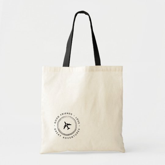 Destination Wedding Welcome Bag | Airplane Heart | Zazzle.com | Zazzle