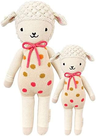 cuddle + kind Lucy The Lamb Regular 20" Hand-Knit Doll – 1 Doll = 10 Meals, Fair Trade, Heirloo... | Amazon (US)