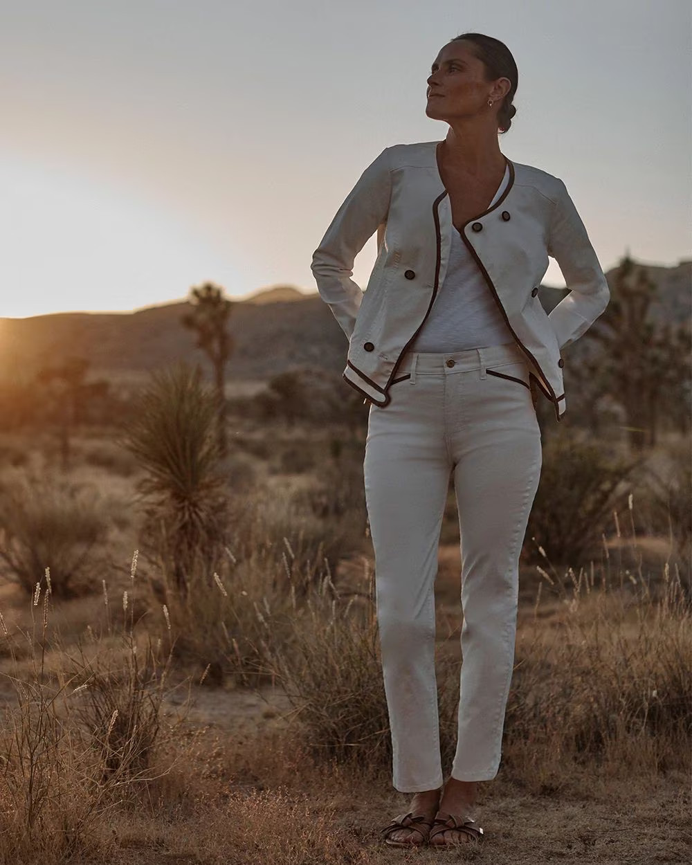 High-Rise Coated Slim Crop Jeans | White House Black Market