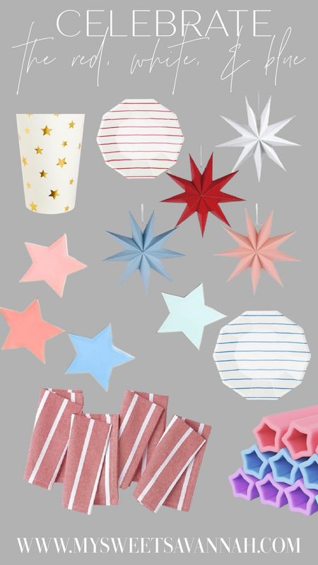 Celebrate the red white and blue with these vintage inspired Fourth of July party goods! 

#LTKparties #LTKstyletip #LTKhome