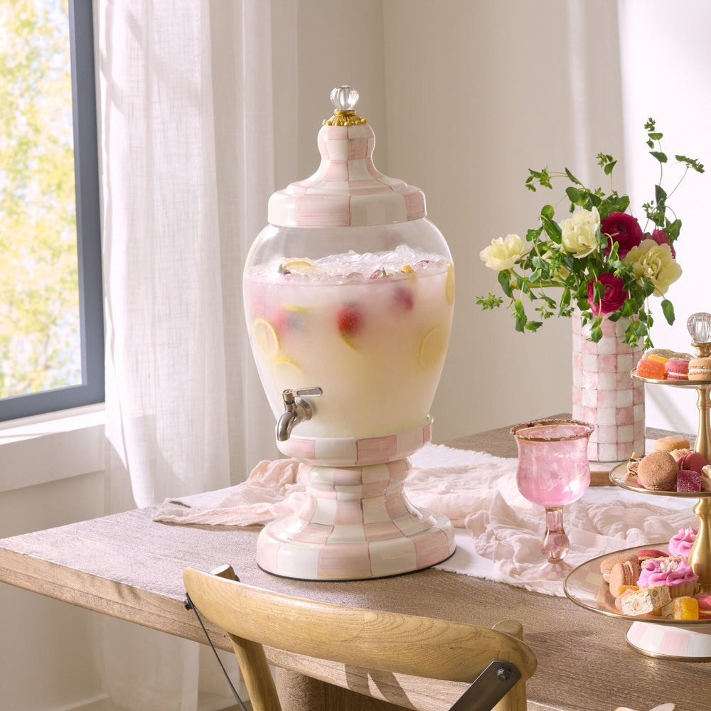 Rosy Check Beverage Hostess | MacKenzie-Childs