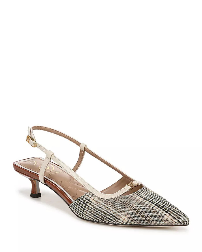 Women's Toni Pointed Toe Kitten Heel Pumps | Bloomingdale's (US)