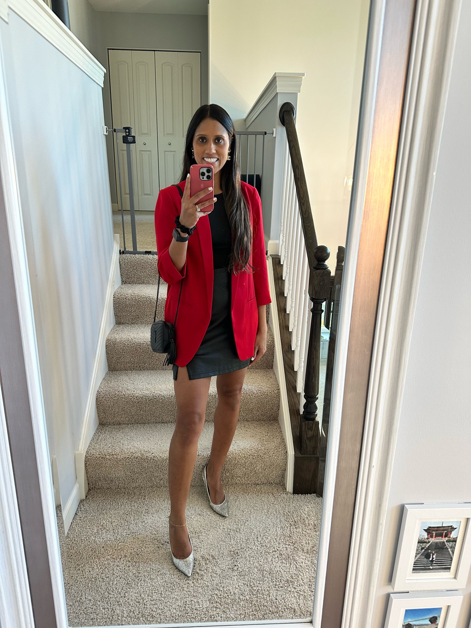 Valentine’s Day outfit idea! Black and red with a bit of sparkle 

#LTKSeasonal #LTKMostLoved #LTKparties