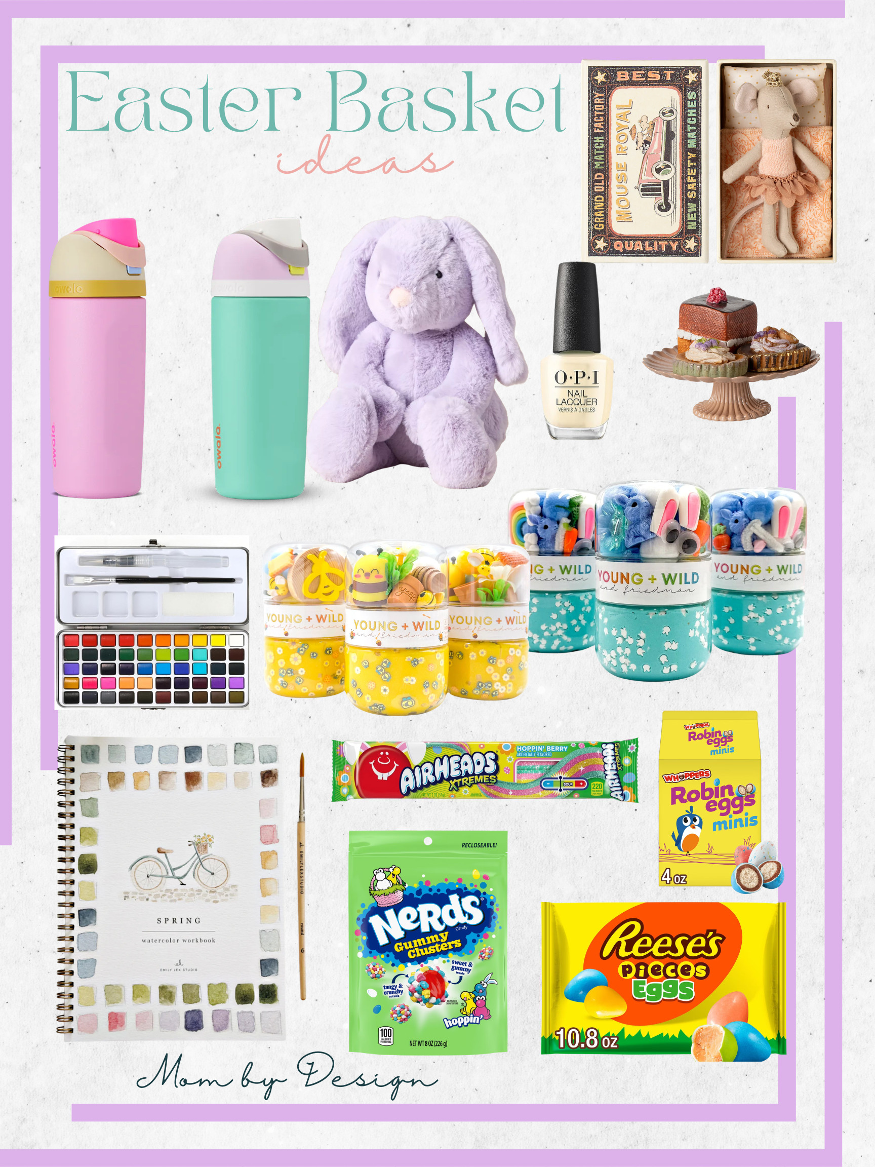 This probably leans more towards girls but what can I do? I'm a girl mom. 

Here are some of the things I'm putting in their Easter baskets this year in case you're in need of some ideas!

The playdough jars are not tagged in LTK but they are @youngwildandfriedman and they are soooo good. I get them every year. 
Also adding some new waterbottles (I feel like they always need these), a new spring watercolor book for my oldest. and these are some of my personal favorite Easter candies!
 

 #LTKmomlife #LTKSeasonal #LTKKids