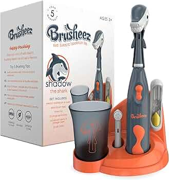 Brusheez Kids’ Electric Toothbrush Set - Safe & Effective for Ages 3+ - Parent Tested & Approve... | Amazon (US)