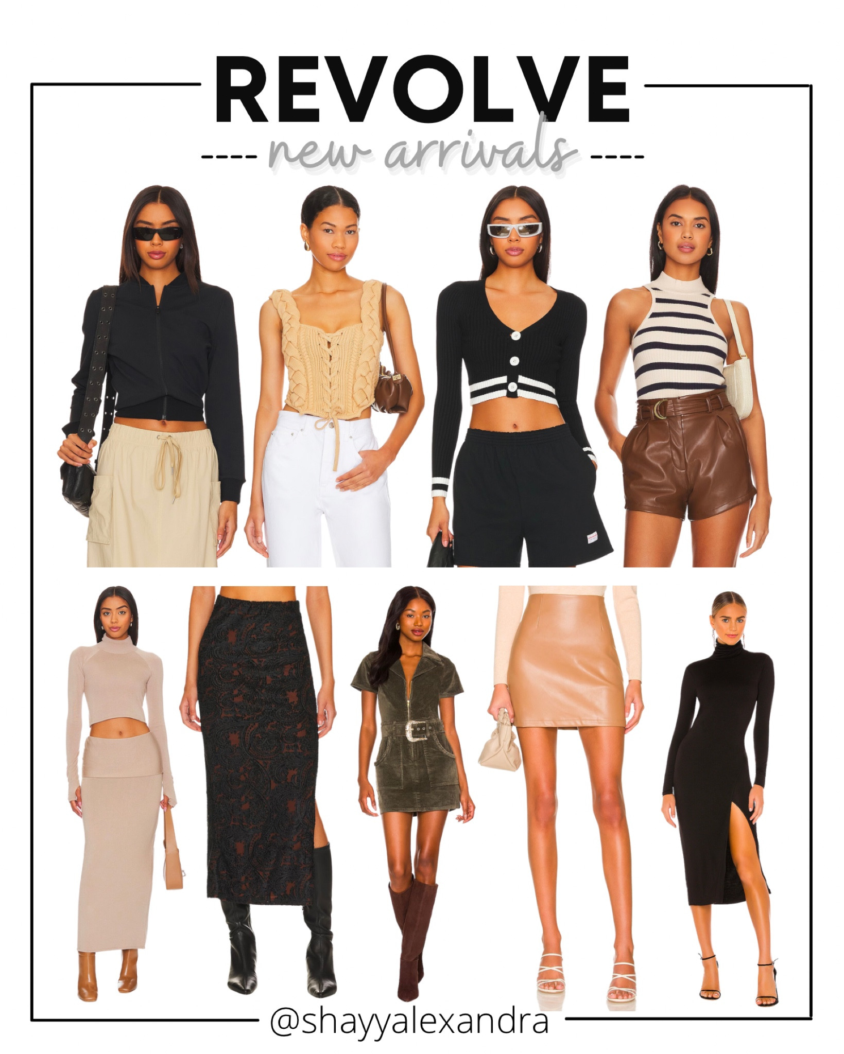 New arrivals from Revolve for fall/winter!

Bustier | Bomber Jacket | Cropped Sweater | Coords | Matching Set | Coordinated Set | Midi Skirt | Mini Skirt | Midi Dress

#LTKstyletip #LTKSeasonal