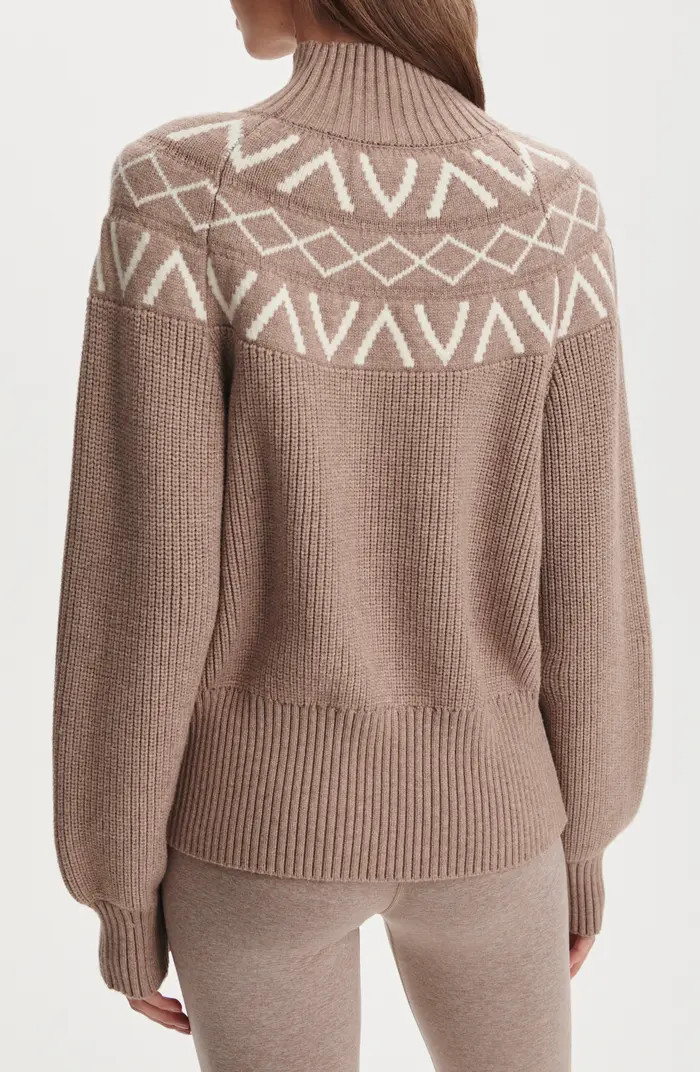Marcie Fair Isle Mock Neck Sweater | Nordstrom