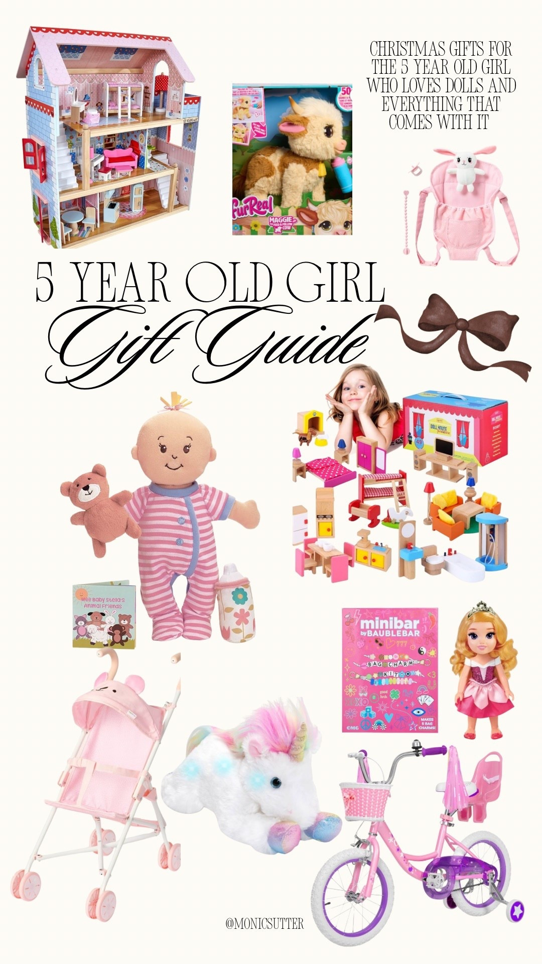 If you’re shopping for a five-year-old girl this season these are the gifts that always get used from baby dolls to doll houses and accessories that never lose their magic



#LTKHoliday #LTKGiftGuide