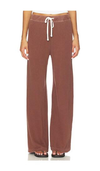 Wide Leg Sweatpant in Cedar Pigment | Revolve Clothing (Global)