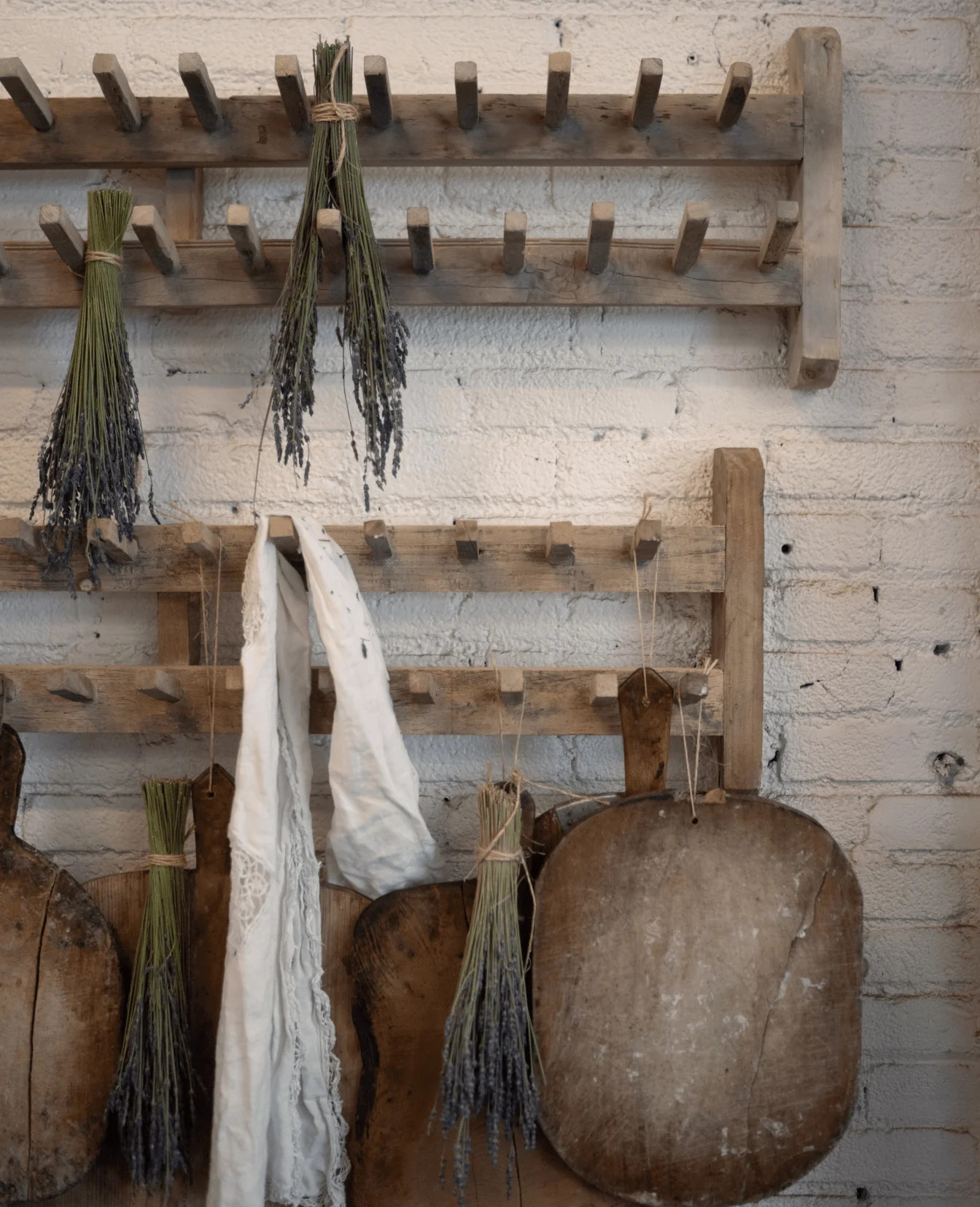 Harvest Hanging Rack | Wall Decor & Shelving | Designed by OLIVE ATELIERS | Olive Ateliers