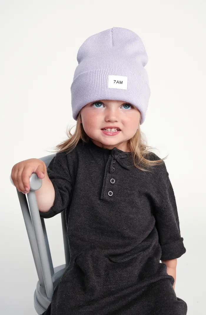 7 A.M. Enfant Kids' Heathered Beanie | Nordstrom | Nordstrom