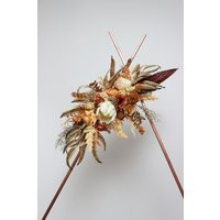 Boho Protea Arch Flowers Rust Desert Wedding Arbor Archway Wedding Flower Floral Arrangement Pergola Feathers | Etsy (US)