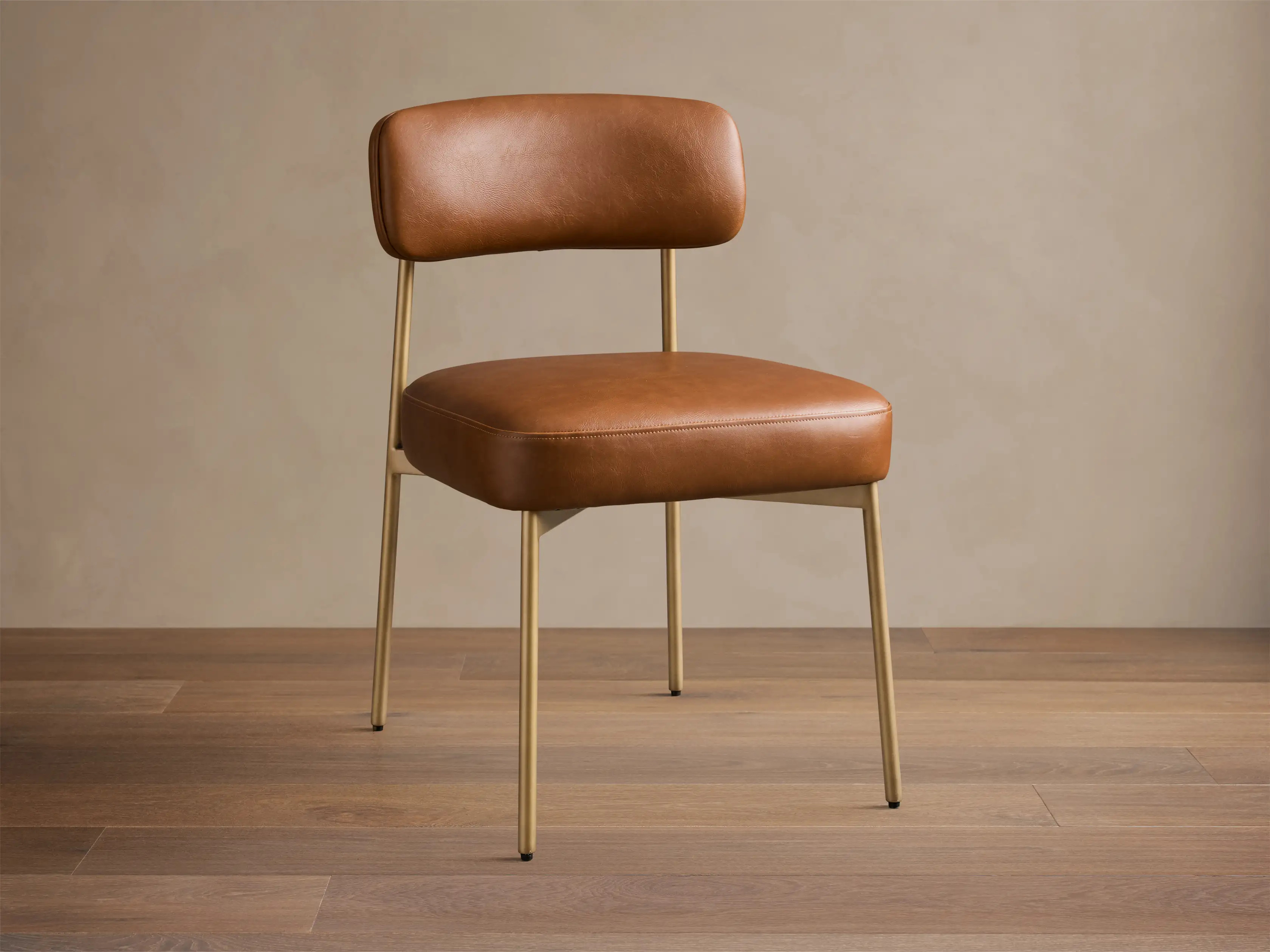 Billie Dining Chair in Faux Leather | Arhaus