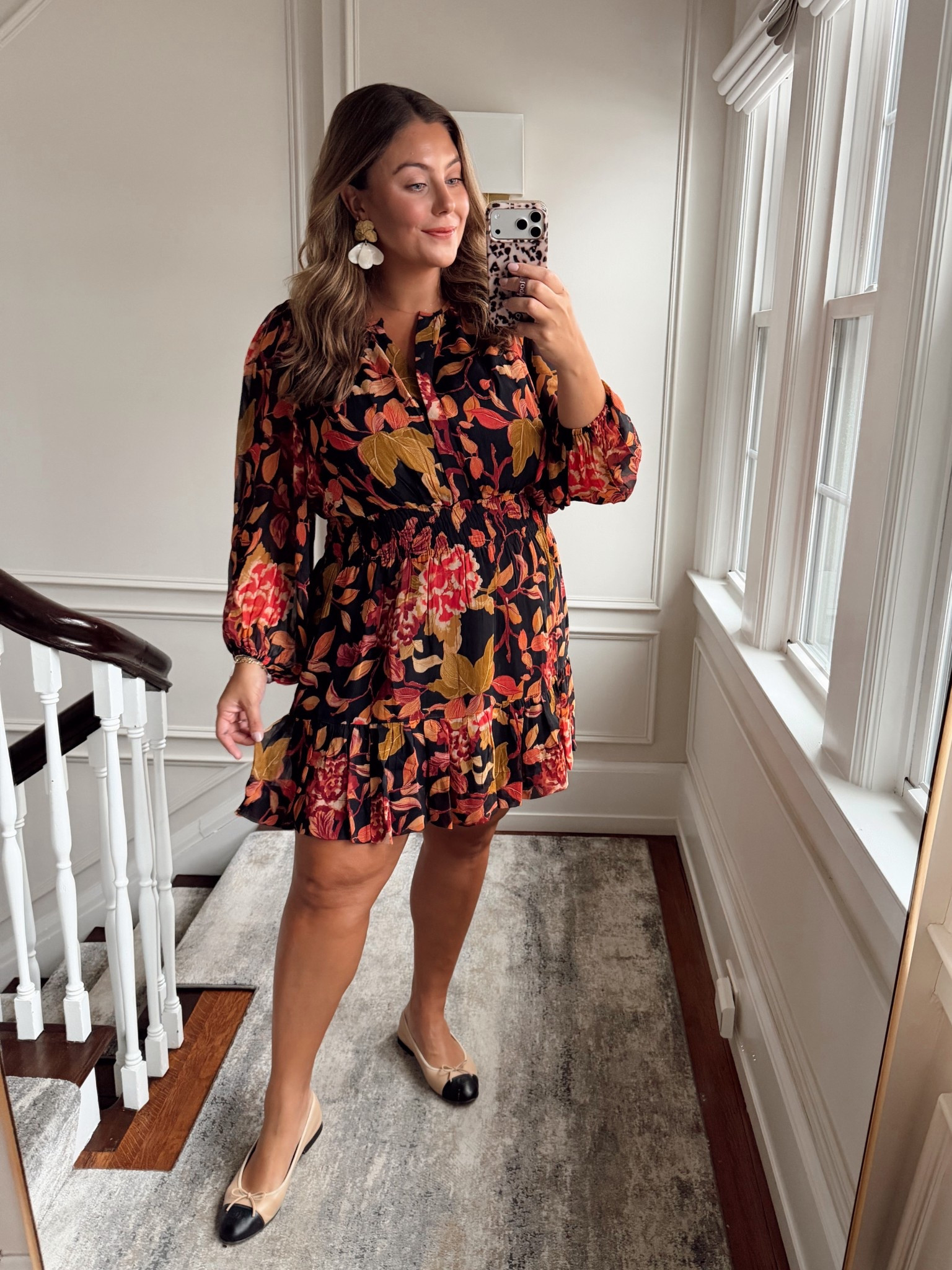 Thanksgiving outfit - wearing size 2X in dress (sized up for bump & length). 

#LTKCyberWeek #LTKPlusSize #LTKSaleAlert