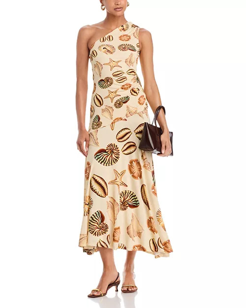 Marine Shells One Shoulder Maxi Dress | Bloomingdale's (US)