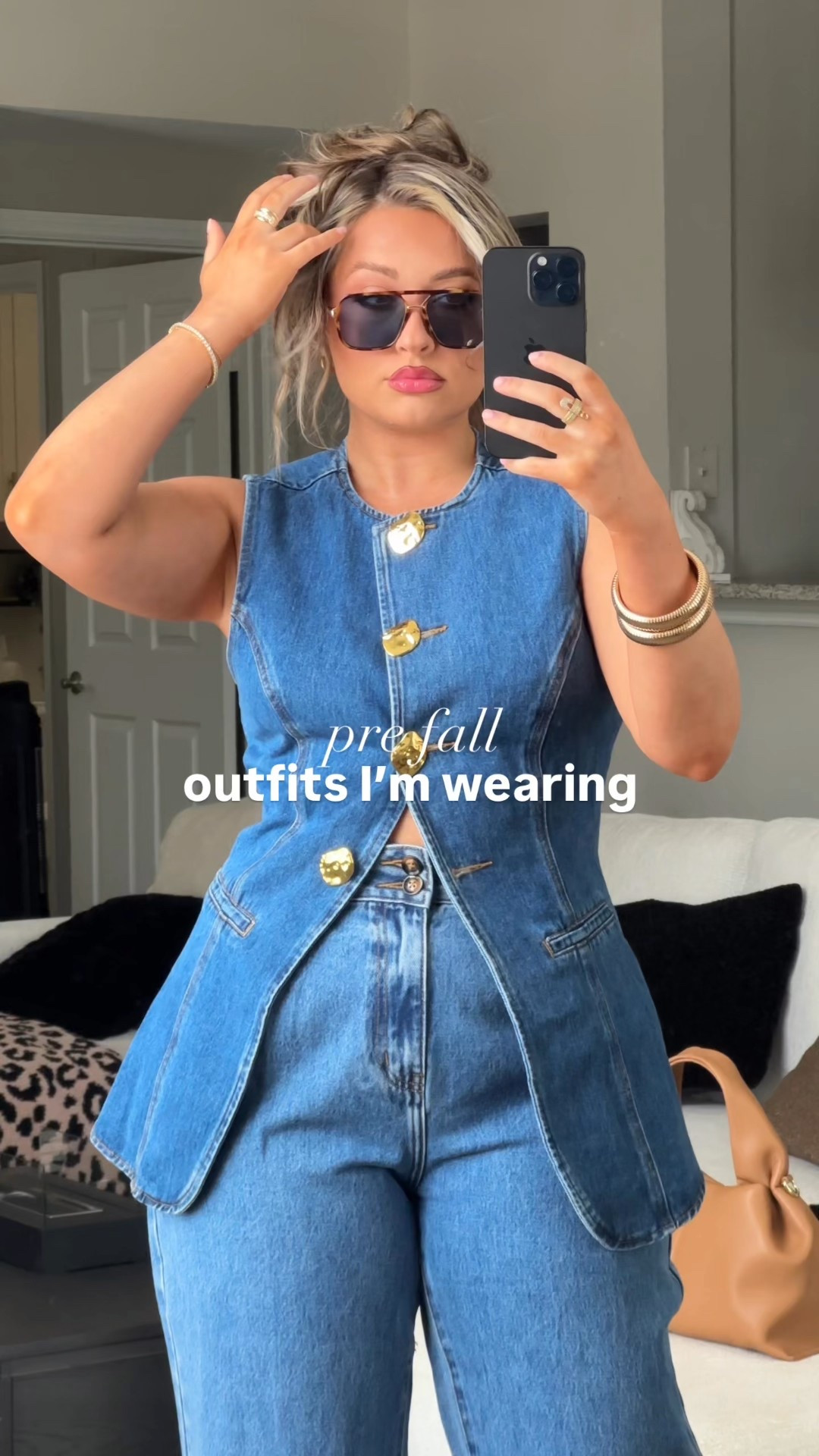 Pre fall outfits. Wearing a large in everything except the tops I’m wearing a medium. 

#LTKFindsUnder50 #LTKStyleTip #LTKMidsize