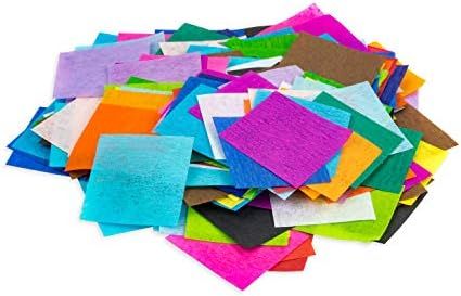Hygloss Products Mosaic Bleeding Tissue Paper Arts & Crafts, DIY Projects, Classroom Activities &... | Amazon (US)