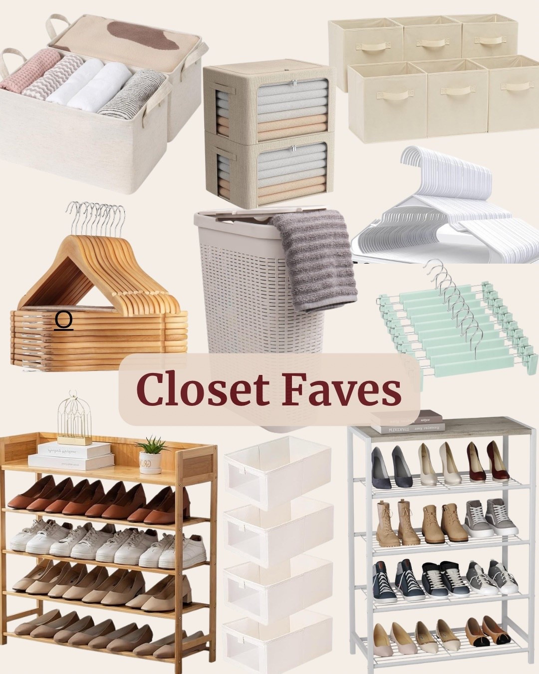 Closet Organizer Faves!
Closet organizing made easy. 
 ✨ closet organizers | organizing bins | shoe racks | closet organization ideas | home organizing ideas

#LTKHome