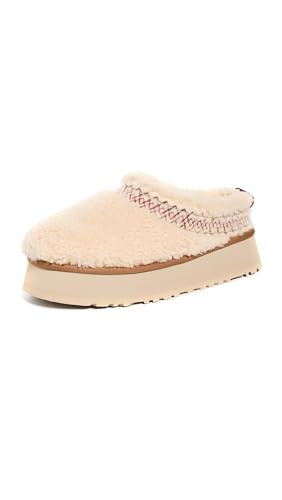 UGG Women's Tazz Ugg Braid Slipper, Natural, 9 | Amazon (US)