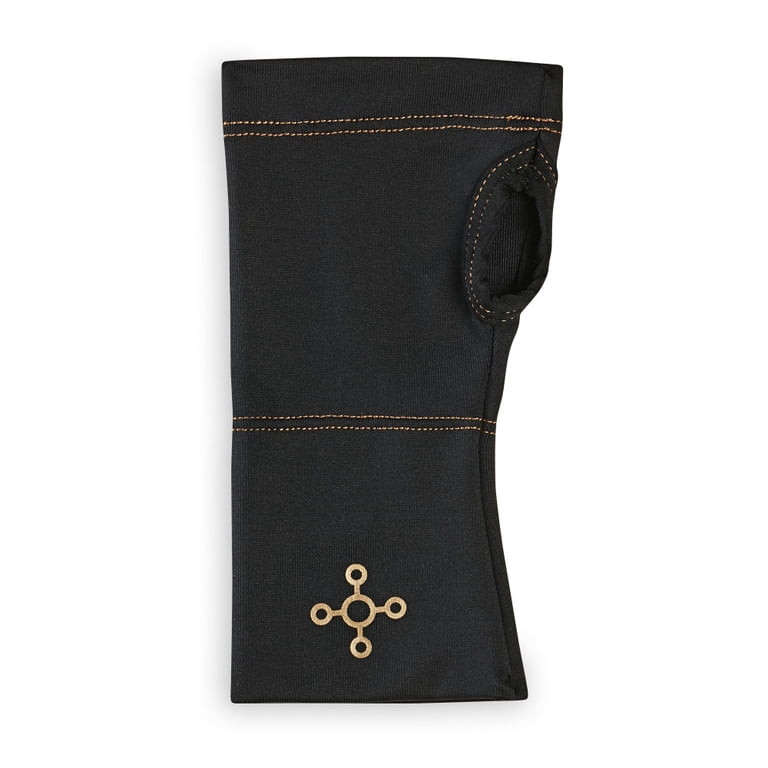 Tommie Copper Sport Compression Wrist Sleeve, Black, Large/Extra-Large | Walmart (US)