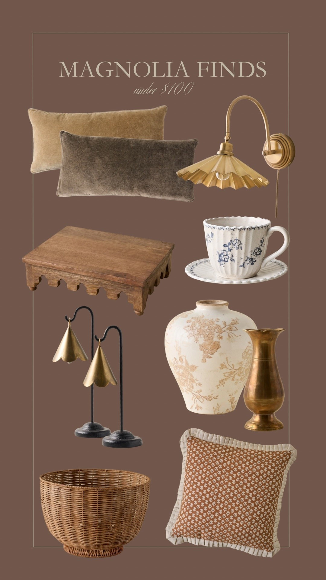 Vintage modern decor under $100 from Magnolia!

#LTKHome #LTKSeasonal