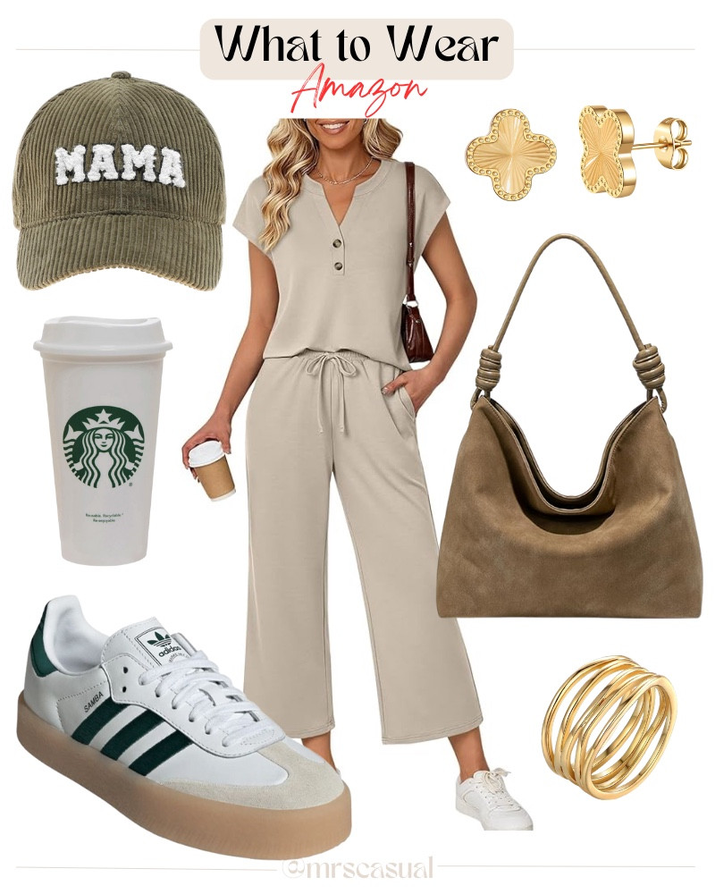 The effortless Amazon outfit I’d live in all spring 🤍 comfy but still cute 🔗⬇️

#LTKOver40 #LTKgrwm #LTKmomlife