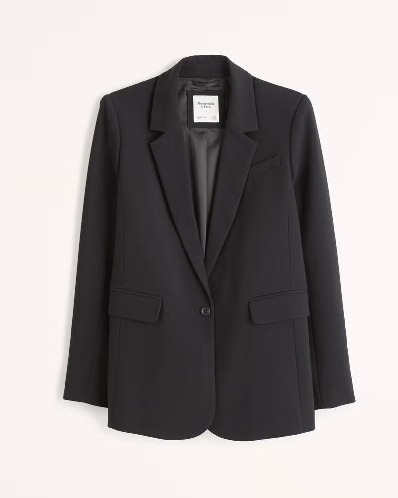 Women's Classic Suiting Blazer | Women's Coats & Jackets | Abercrombie.com | Abercrombie & Fitch (US)