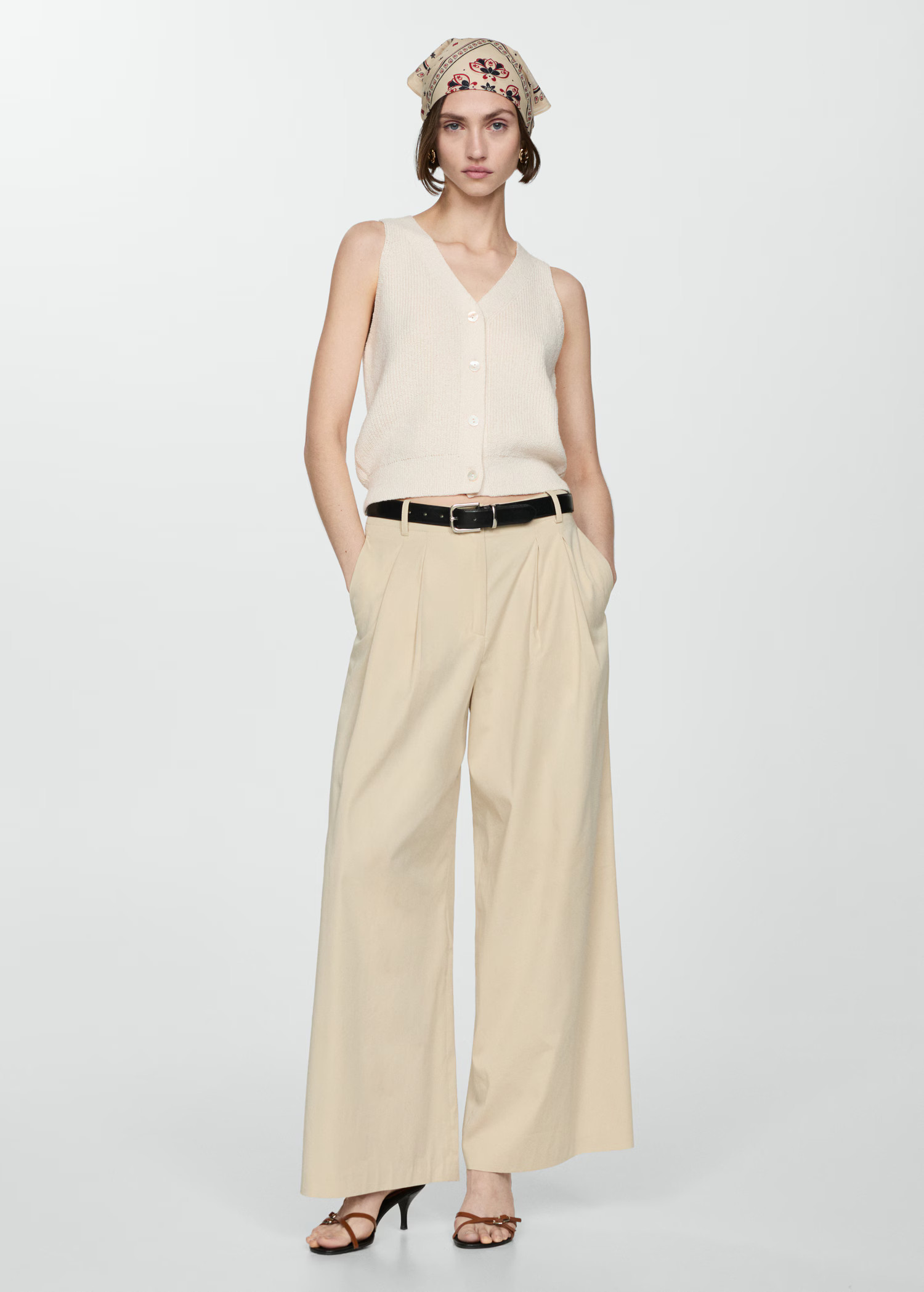 Ribbed jersey jacket | MANGO (US)