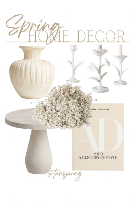 Spring home decor | coffee table books | candles | dried florals 

#LTKunder100 #LTKhome #LTKSeasonal