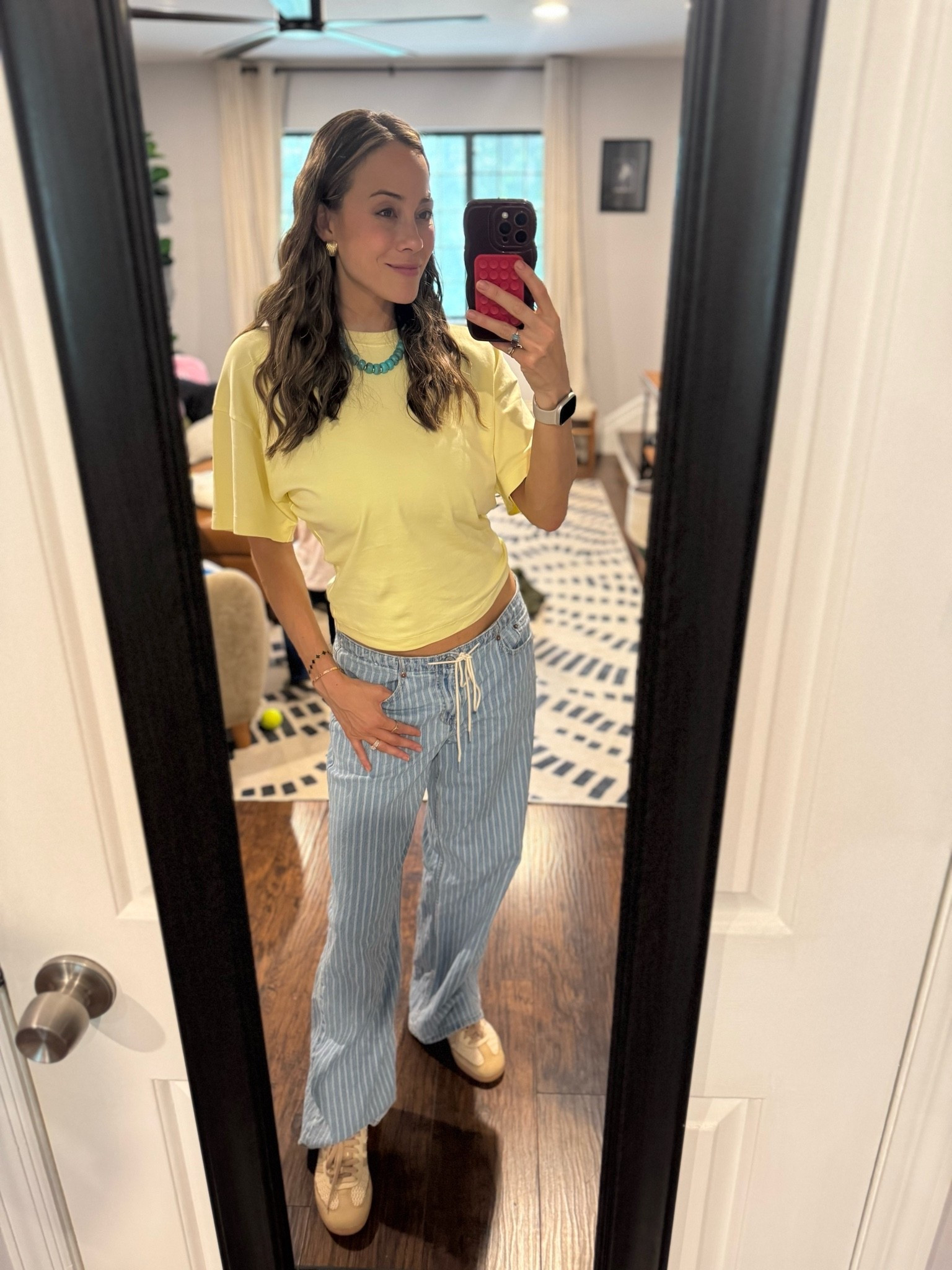 Casual comfy cute fit for a kids bday party 💛

#LTKootd #LTKmomlife
