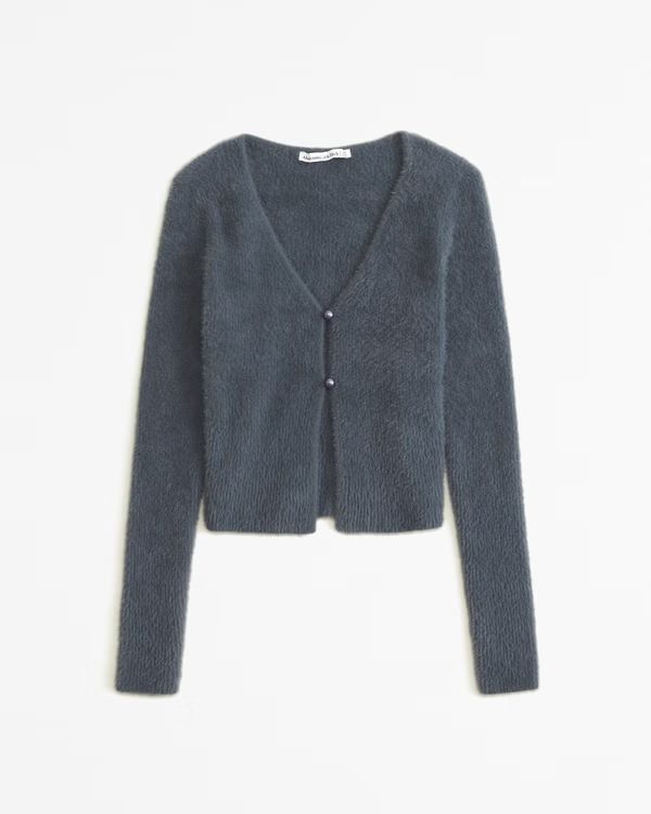 Ribbed Short Cardigan | Abercrombie & Fitch (US)