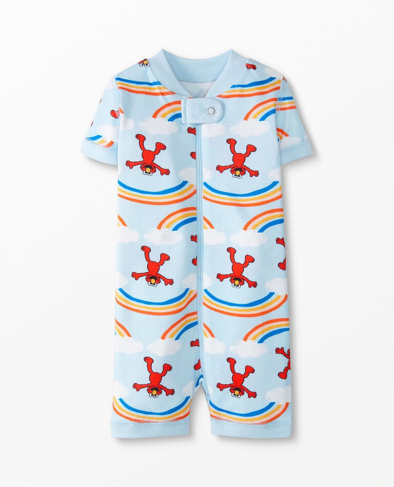 Baby Sesame Street Summer Shortie Sleeper | Hanna Andersson
