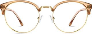 Honey Browline Glasses #1911815 | Zenni Optical | Zenni Optical (US & CA)