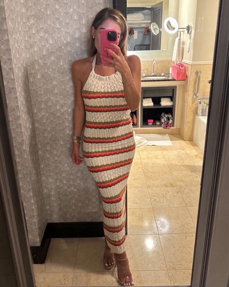 Striped Amazon maxi dress xxs vacation dress 

#LTKSaleAlert #LTKFindsUnder100 #LTKFindsUnder50