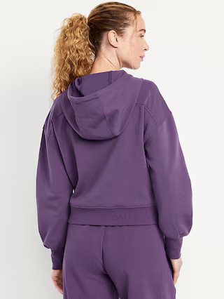 Dynamic Fleece Half-Zip Hoodie Sweatshirt | Old Navy (US)