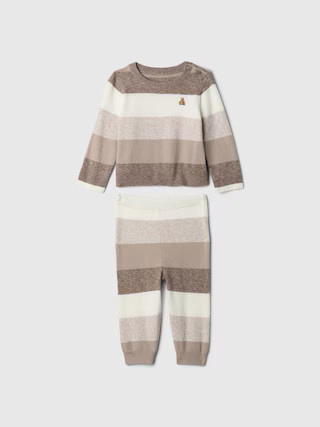 Baby CashSoft Striped Sweater Set | Gap (US)