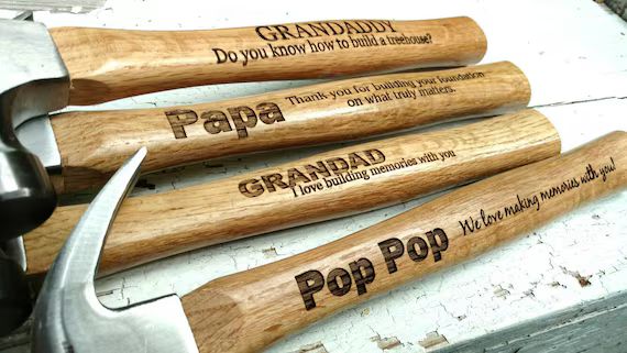 Best Dad Ever Engraved Hammer Personalized Hammer | Etsy | Etsy (US)