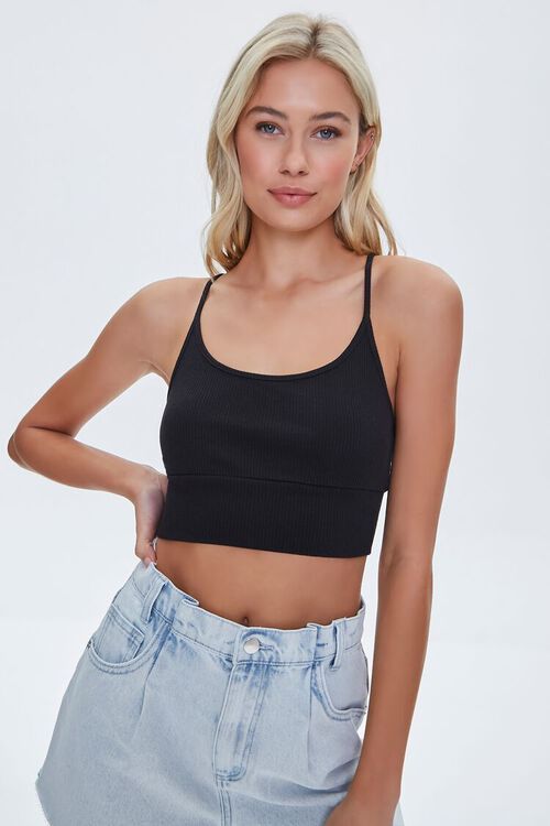 Ribbed Cropped Cami | Forever 21 (US)