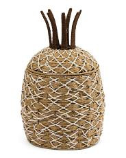 Large Pineapple Storage Basket | TJ Maxx