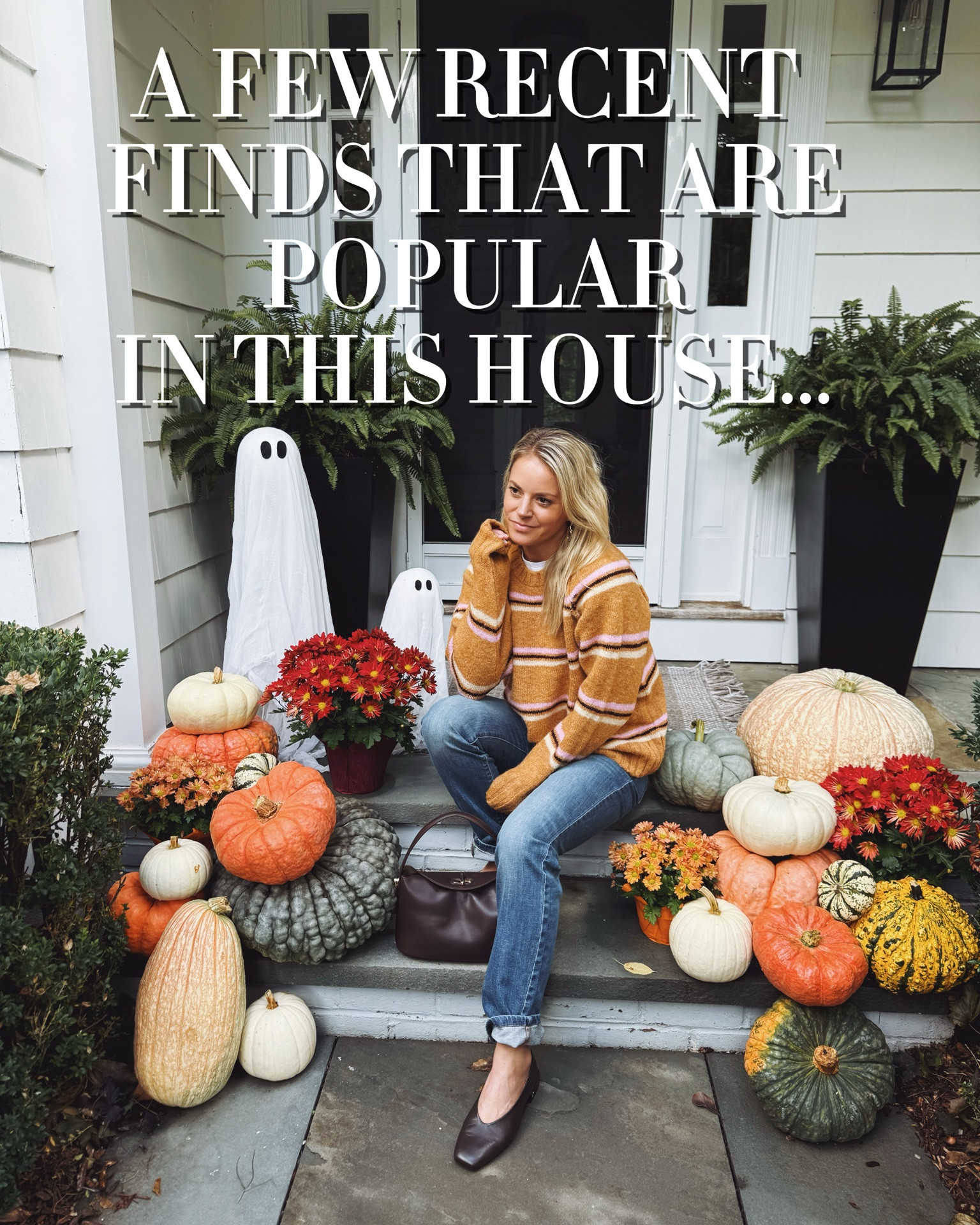 •medium striped sweater, sized up 1
•small grey cardigan, tts 
•small white tee,tts 
•medium Amazon set, sized up 1 
•small chartreuse sweater, tts 
•small blue cardigan, tts 
•all jeans tts, 26R
•flats tts